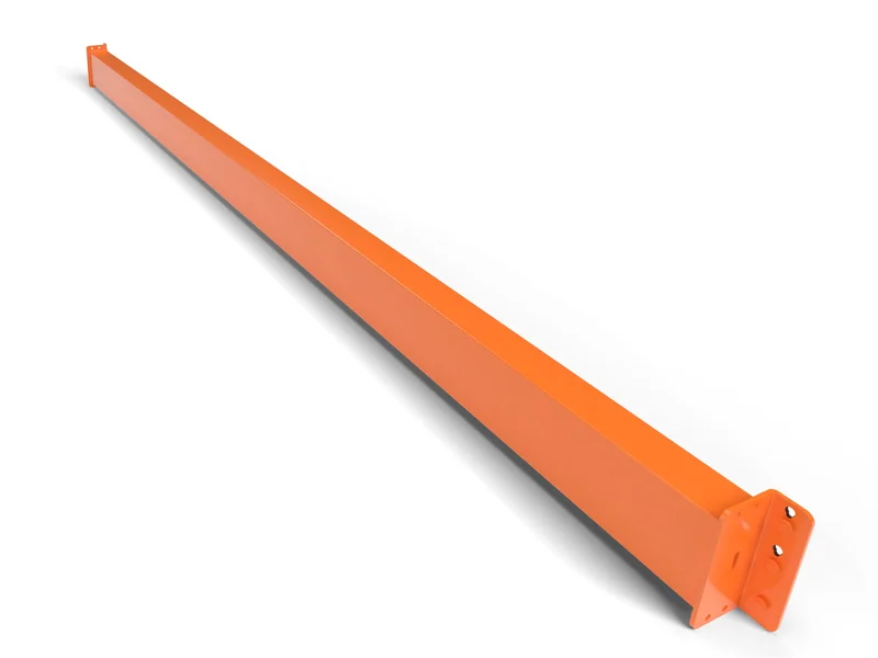 Pallet Rack Beam Types: Step, Box and C Beams: Box beam. A closed tube, no step. Decks sit on top.