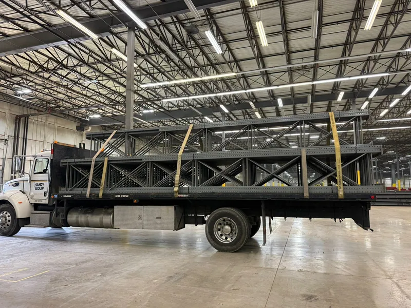 Handy Equip truck frames warehouse