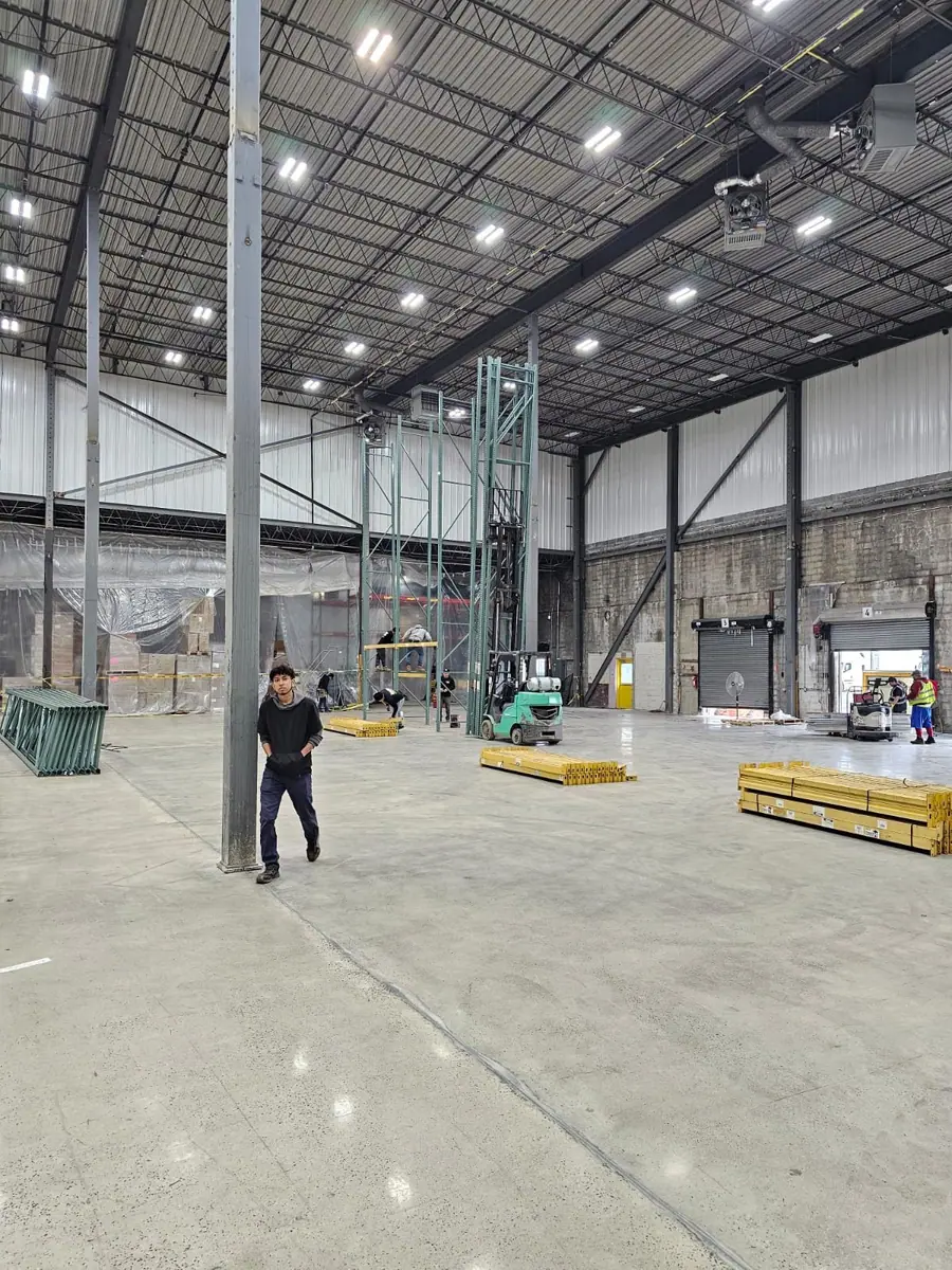 Empty warehouse