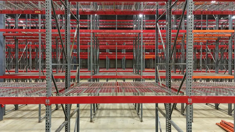 Completed racking