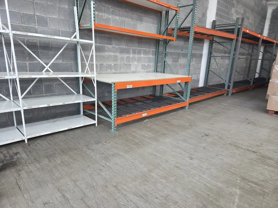 Shelving and pallet racking install