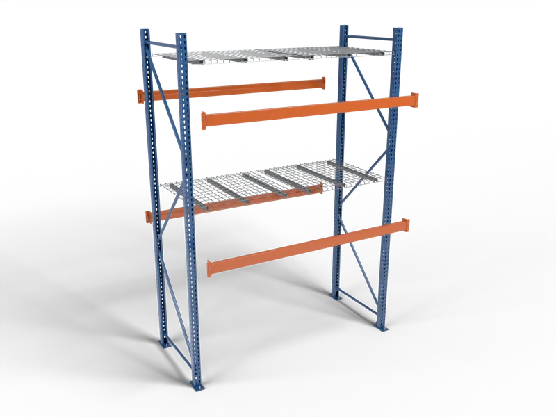 Selective Racking: Every part. Frames, beams, decks and anchors.