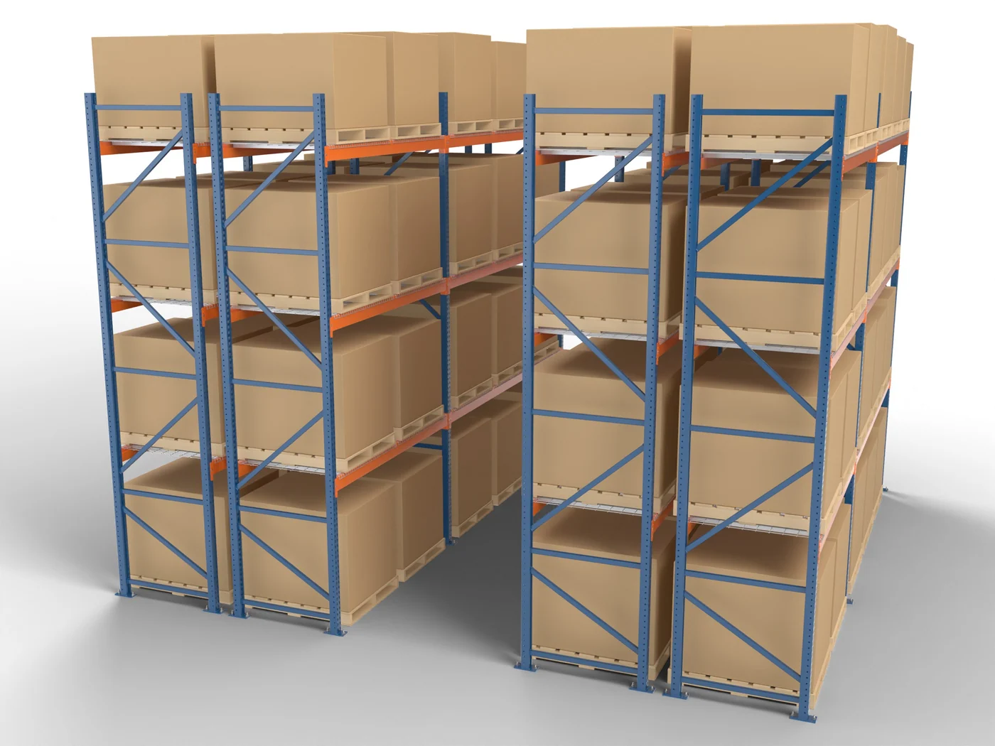 VNA pallet racking.